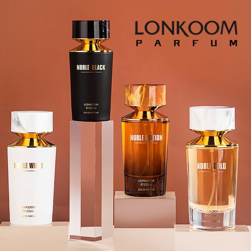 

LONKOOM NOBLE SERIES Parfum Wanita Pria Unisex 100ml EDP Aroma Elegan Mewah Mahal Dengan Kotak Hard Box