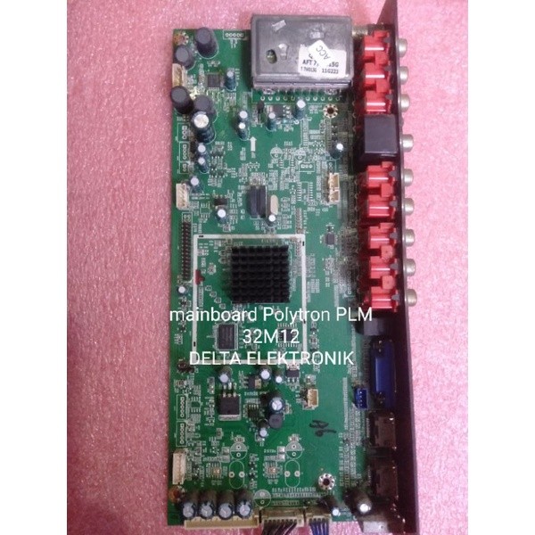 SPAREPART MAINBOARD TV LCD POLYTRON PLM 32M12