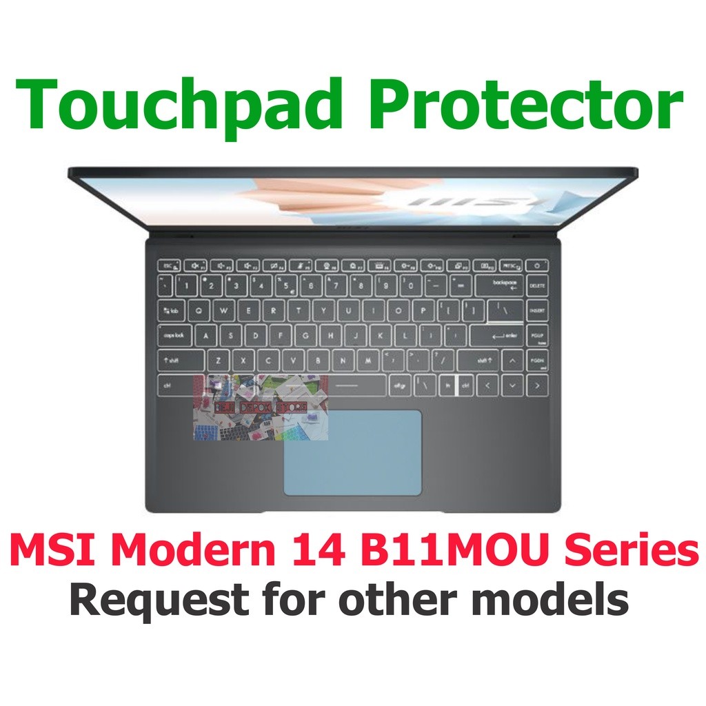 Touchpad Trackpad Protector MSI Modern 14 B11MOU Series