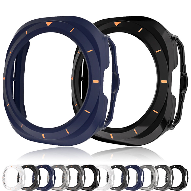 Protective Cover for Samsung Galaxy Watch 7 Ultra 47mm Case Protective Bumper Shell for Samsung Watc