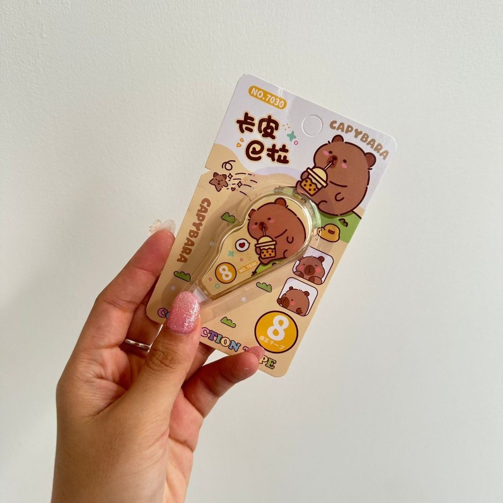 

CORRECTION TAPE CAPYBARA TIP EX CAPYBARA TIP X PENGHAPUS PULPEN CAPYBARA KAPIBARA KAPPIBARA LUCU TERMURAH