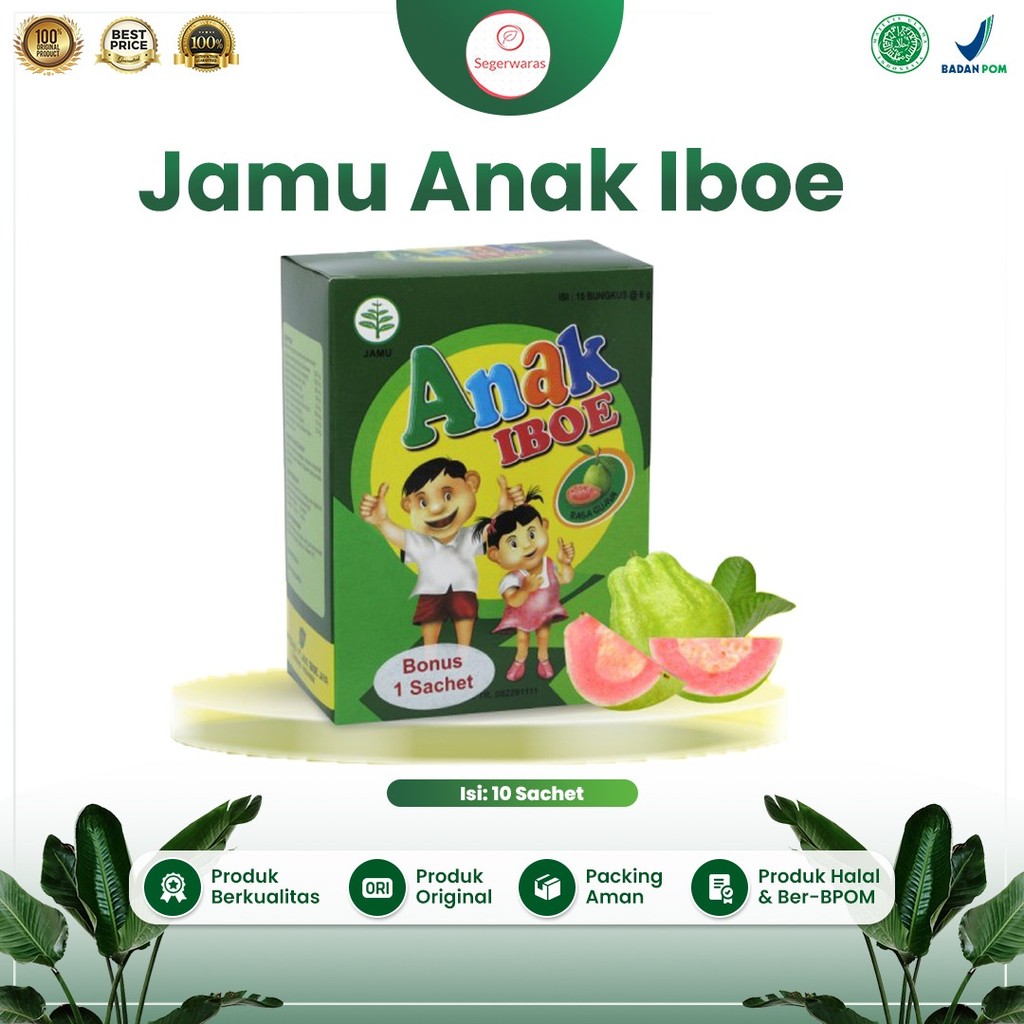 Jamu Anak Iboe- Jamu penambah Nafsu makan & menjaga kesehatan anak dengan Lempuyang & Temulawak
