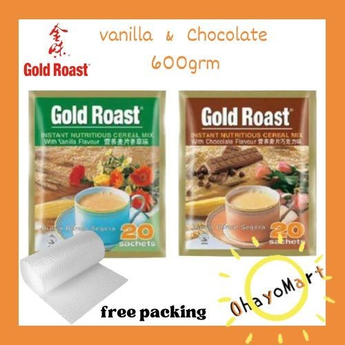 

Gold Roast Vanilla / Gold Roast Chocolate / Sereal / Cereal / Sarapan Sehat 600grm