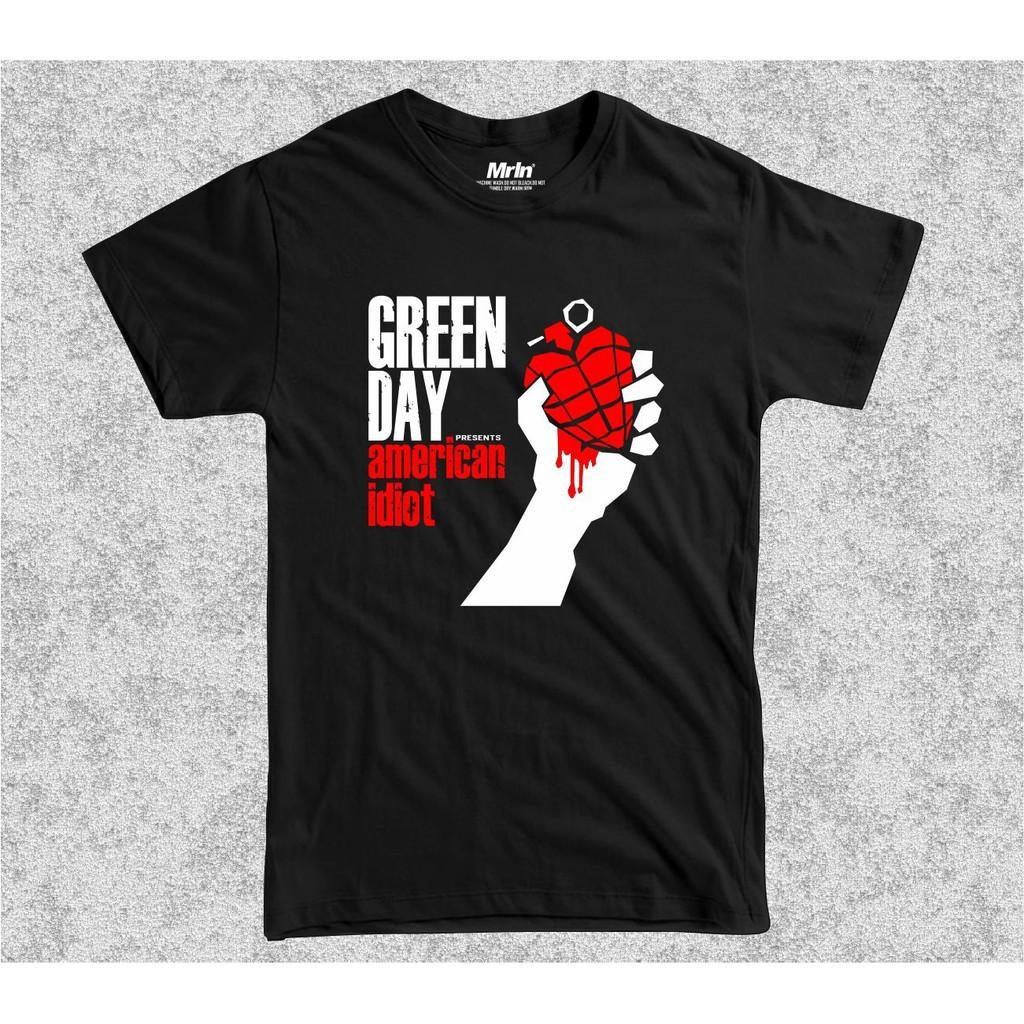 KAOS MUSIK GREEN DAY ''AMERICAN IDIOT''