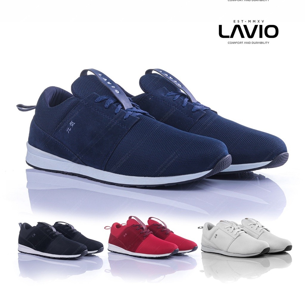 Lavio Sepatu Genki Sneakers Pria Casual