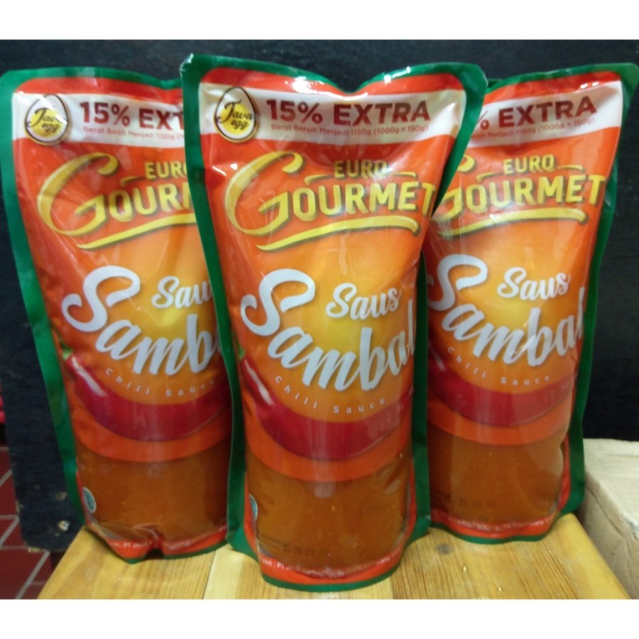 

Saus Sambal Euro Gourmet 1 Kg terlaris