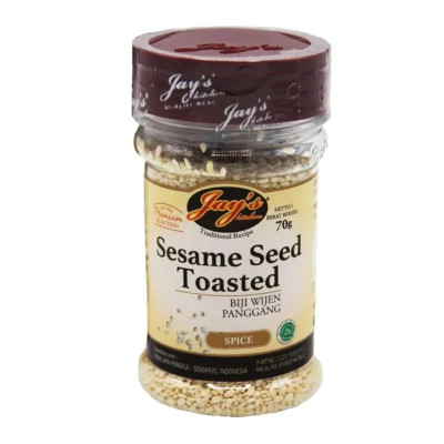 

Jay's Sesame Seed Toasted (Biji Wijen Panggang) - 70 g