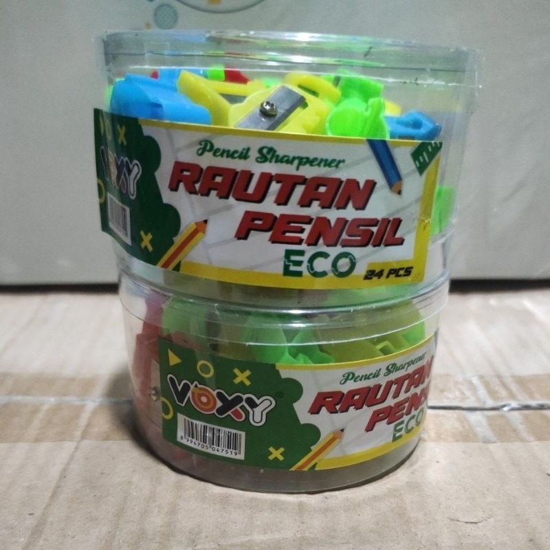 

orotan pensil per toples isi 24