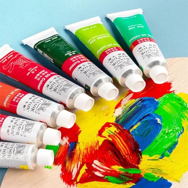 

Winsor & Newton Oil Paint 45ML Tube Watercolor Paint Pigment Oil Painting Art Supplies For Canvas Painting Artist Beginners DIY