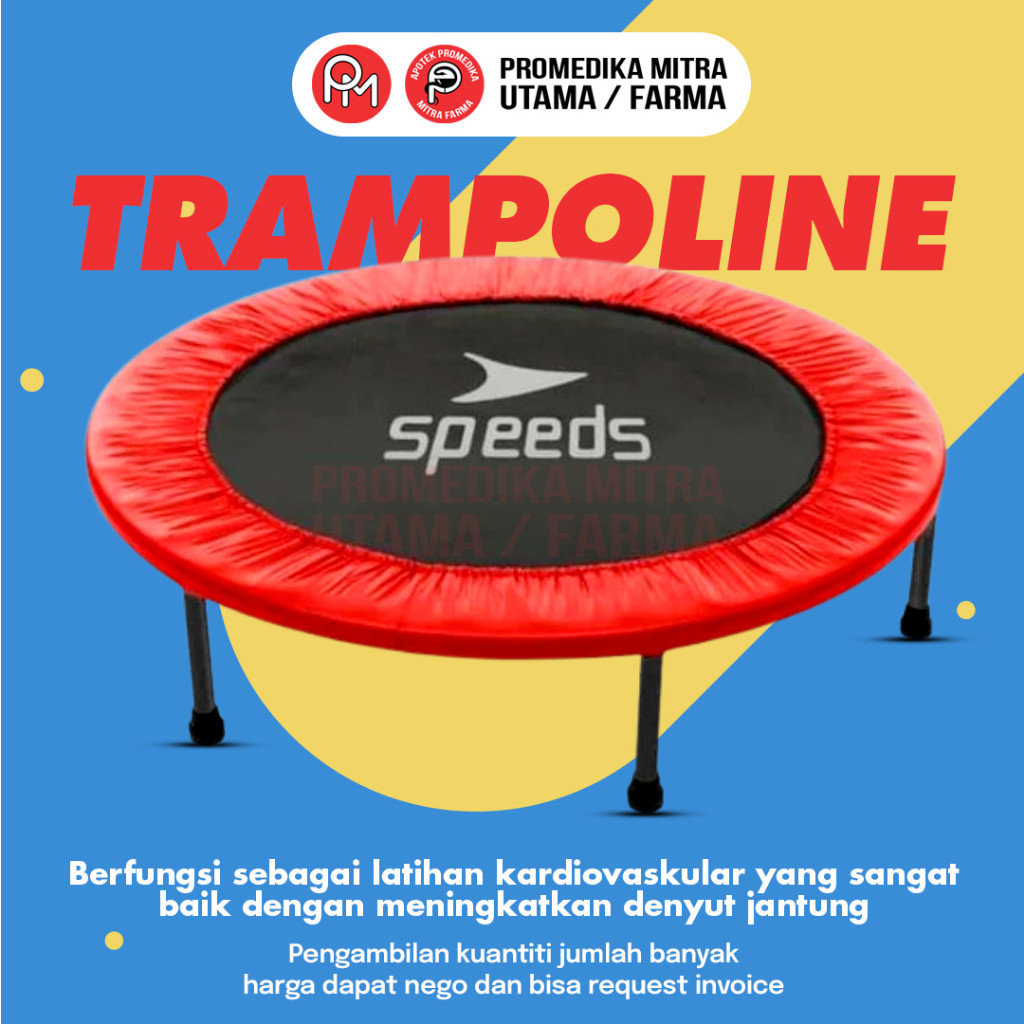 Trampoline 48 Dewasa Trampolin Anak / Trampolin Mainan Anak Fitness Gym