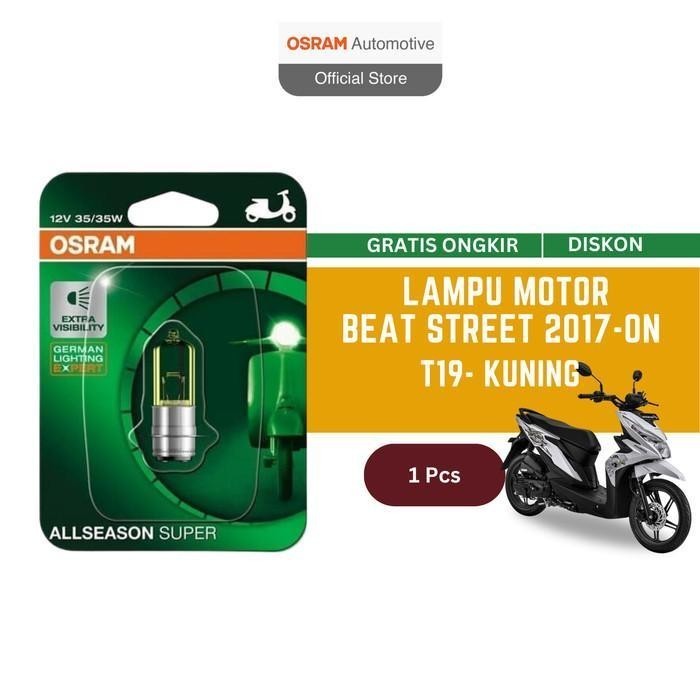 Osram Lampu Depan Motor Honda Beat Street 2017-On - 62337ALS