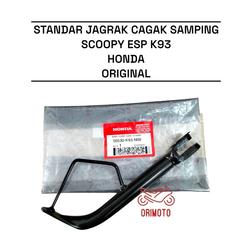 Orimoto- STANDAR JAGRAK CAGAK SAMPING SCOOPY ESP K93 HONDA 50530-K93-N00 ORIGINAL