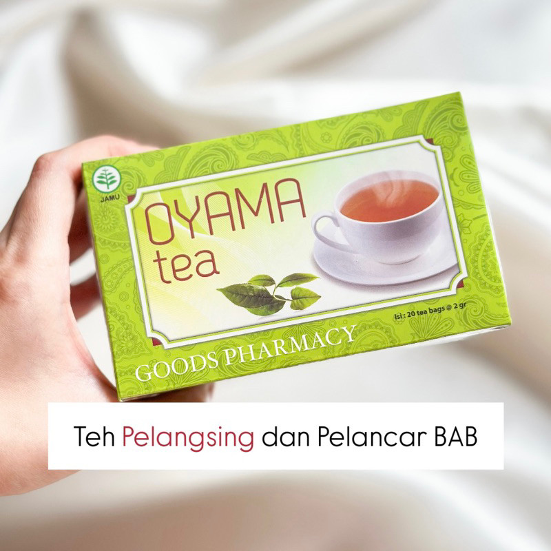 

Oyama Tea ( Isi 20 ) / Teh Pelangsing untuk Menurunkan Berat Badan Diet, Pembakar Lemak Kolesterol, Melancarkan BAB, Teh Herbal Detox Alami, Slim Tea
