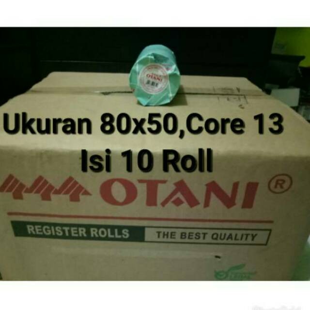 

Kertas Struk Thermal Uk.80x50-13, Isi 10Roll Merk Otani
