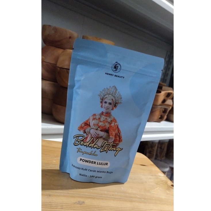 Lulur Pemutih Badan Lulur bedda lotong bubuk henny beauty Asli 100 Gram