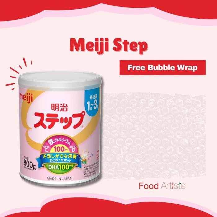 OZZ MEIJI STEP Susu Formula Jepang - Free Bubblewrap