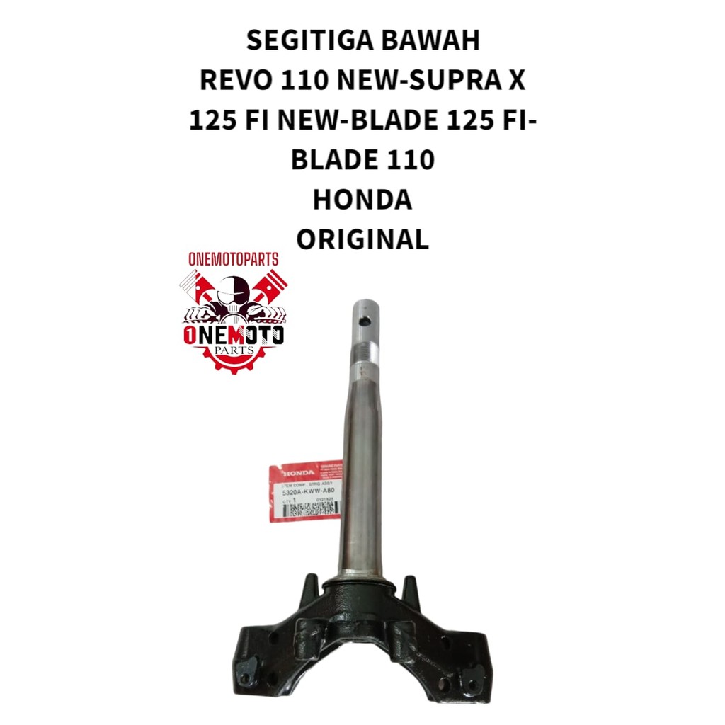 SEGITIGA BAWAH REVO SUPRA X BLADE BLADE 110 125 NEW HONDA 5320A-KWW-A80 ORIGINAL