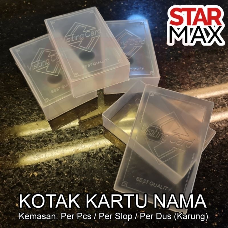 

Kotak Kartu Nama | per slop isi 100 pcs