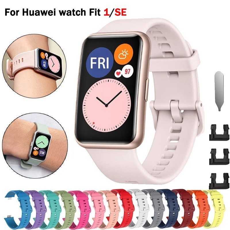 Strap Huawei Watch Fit 3/Fit 2 Soft Silicone Strap Huawei Watch Fit/SE Replacement Wristband