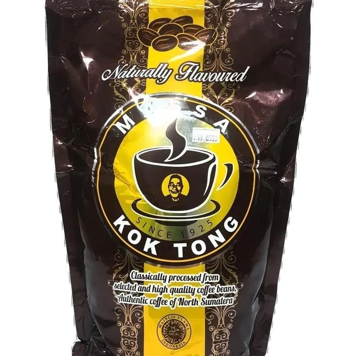 

Grosir (1 Bungkus/ 1kg ) BUBUK KOPI MASSA KOK TONG PEM SIANTAR - BUBUK KASAR 1 KG