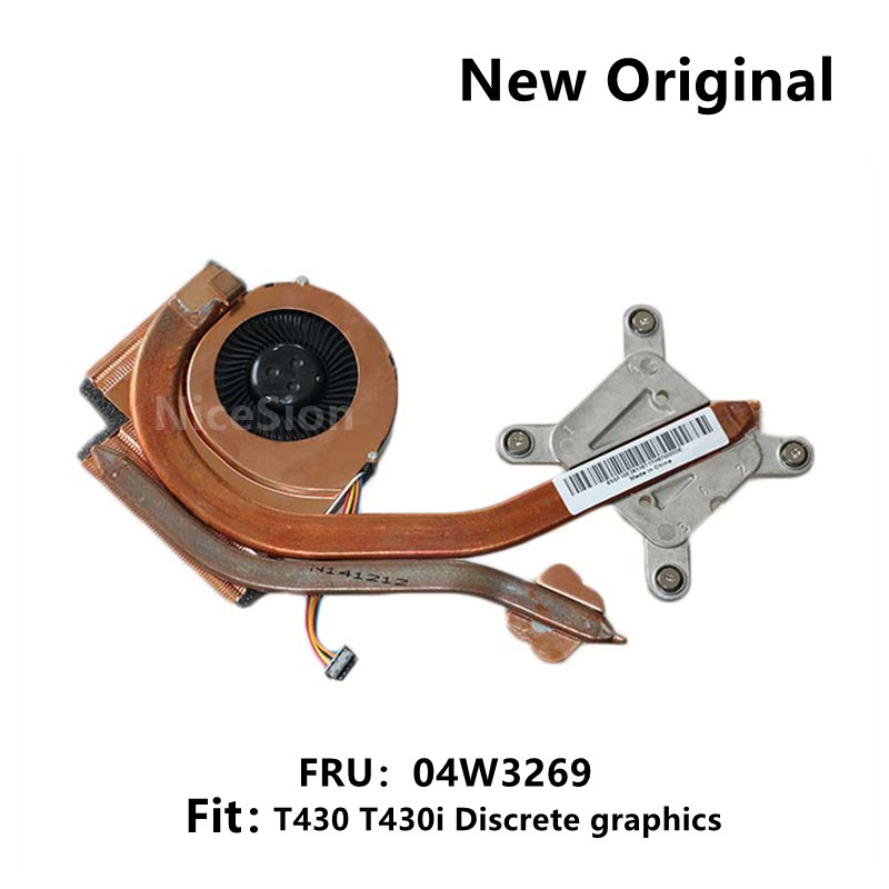 New Original For Laptop Lenovo Thinkpad T430 T430i CPU Cooling Fan Radiator Heatsink GPU 04W3267 04W