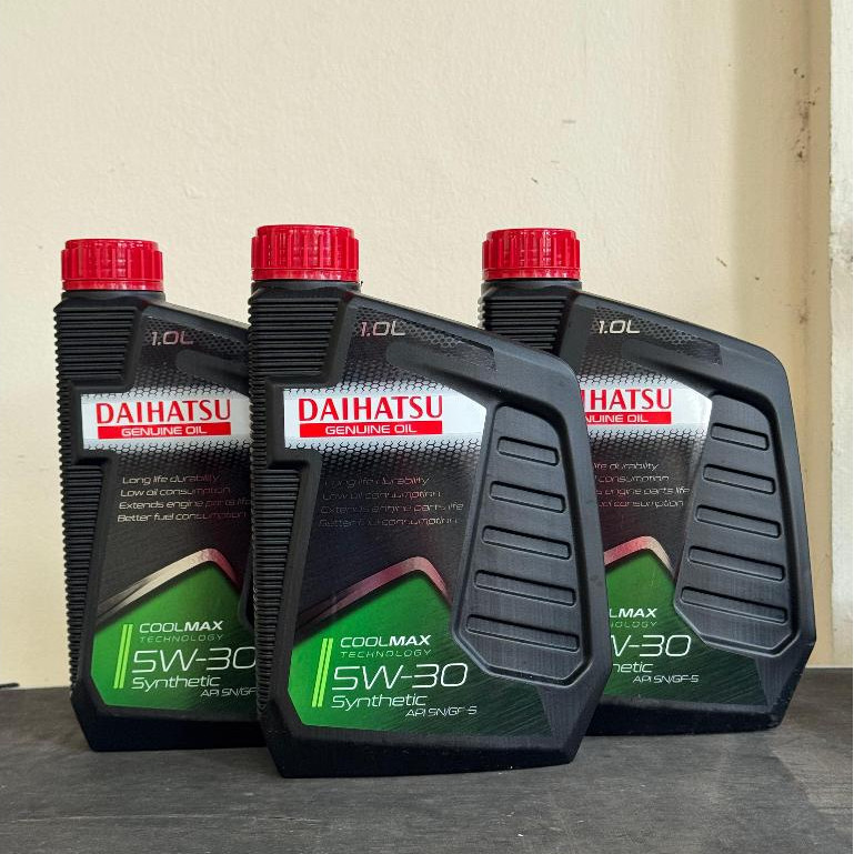 DAIHATSU Oli Mesin Daihatsu Genuine Oil DGO 5W-30 Synthetic API SN GF 5 1L Original