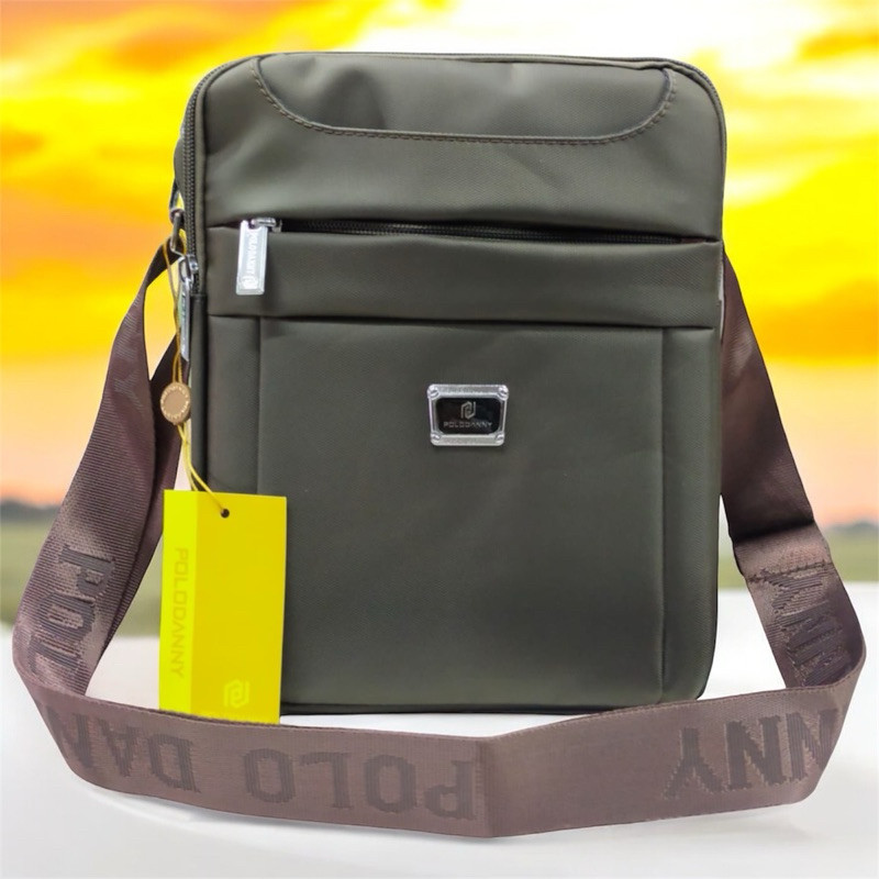 Tas selempang pria polo danny L original tas selempang ziarah tas selempang keren