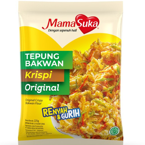 

mamasuka tepung bakwan krispi original 225 gr