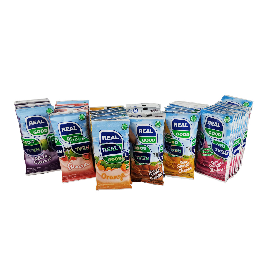 

Susu UHT Real Good PACK - Netto 50ml x 10bks
