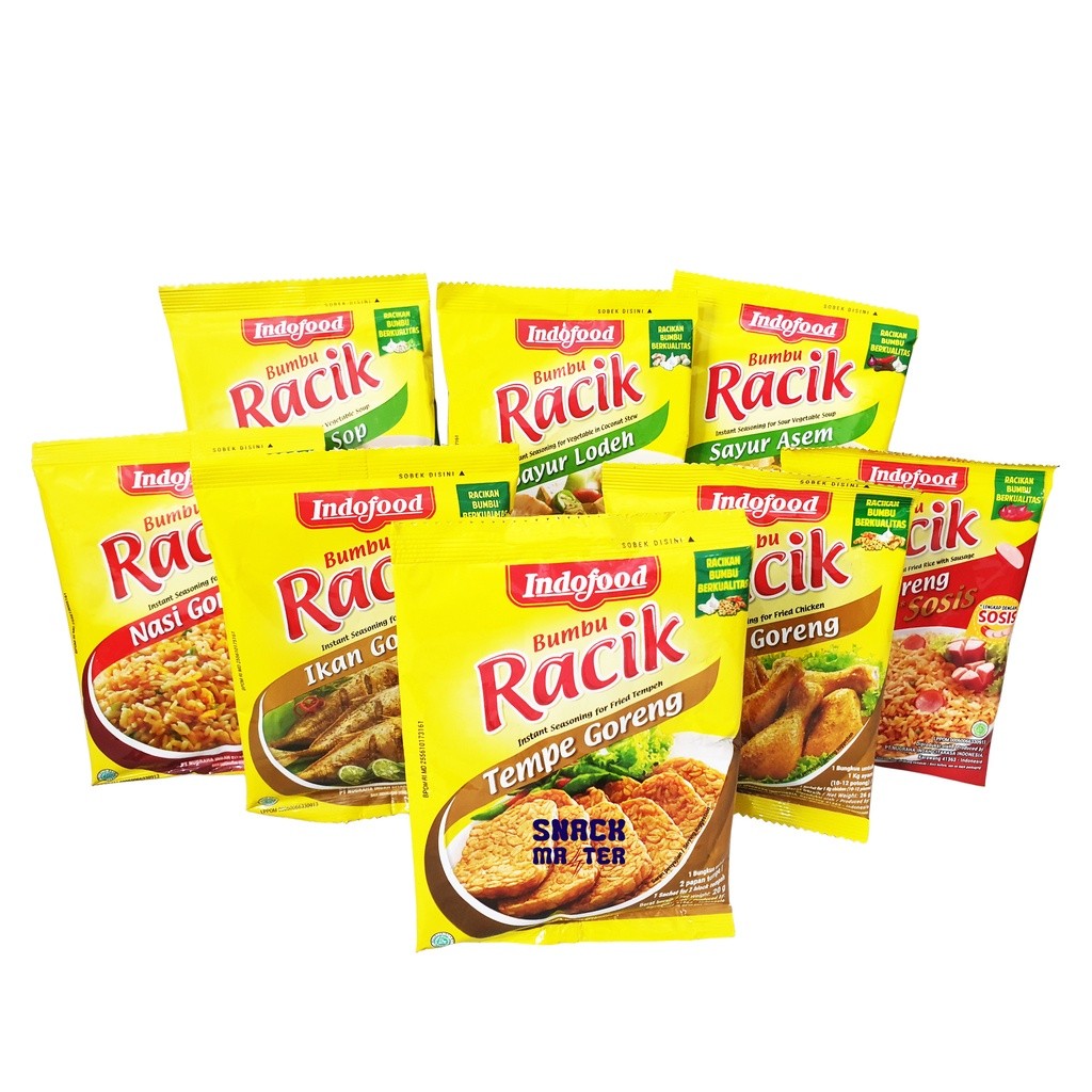 

Indofood Bumbu Racik Instant Aneka Masakan