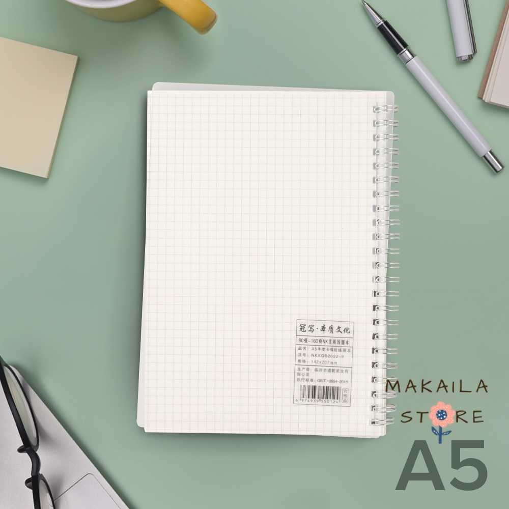 

JIANWU Buku Binder Catatan Jurnal Harian Notebook Ukuran A5 - S2526