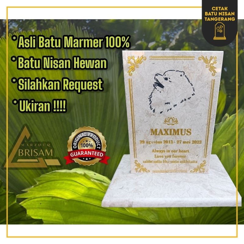 BNT - Batu Nisan hewan