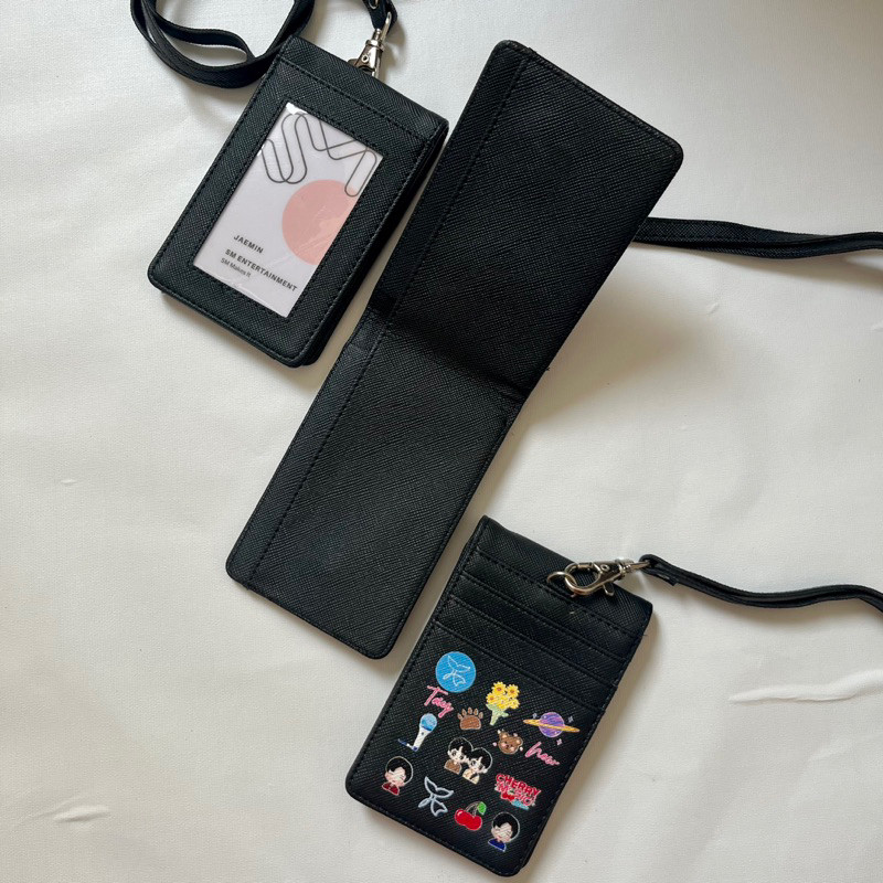 

[BEST SELLER] ID CARD HOLDER + UANG CASH CUSTOM LANYARD HOLDER TALI
