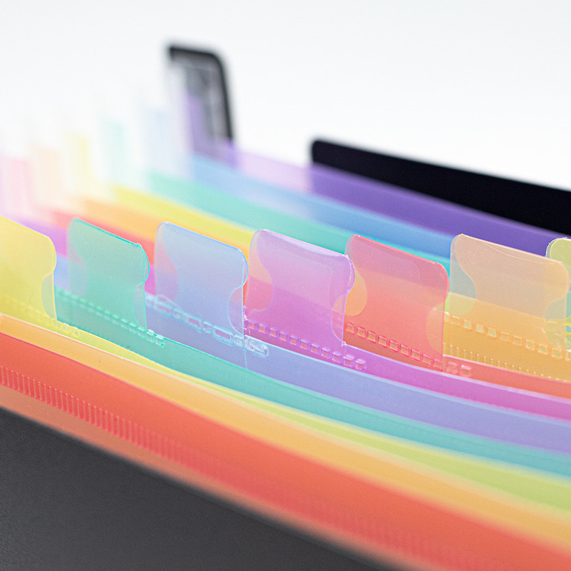 

A5 12 Grids Multi Layer Storage File Bag Document Organizer