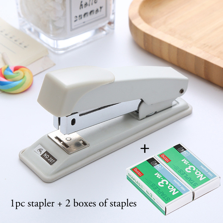 

Hand held stapler student office binding machine multi function labor saving durable stapler thickened medium stapler