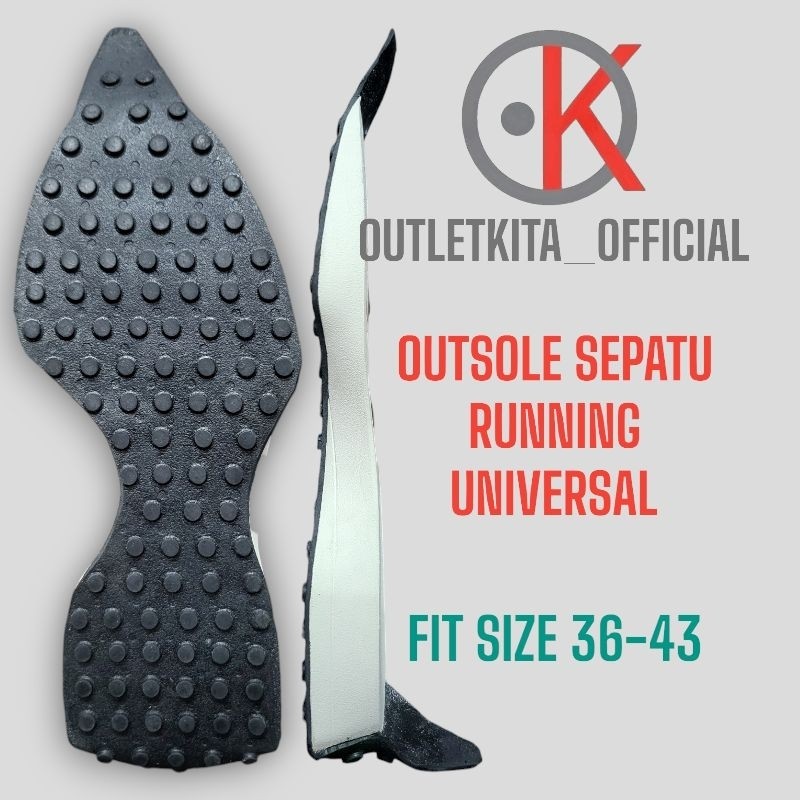 Outsole Running NB 327 Universal Phylon X Rubber 36-43