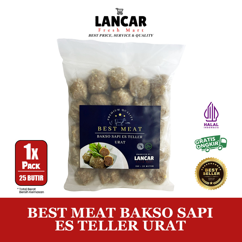 

BEST MEAT BAKSO URAT TELLER ISI 25
