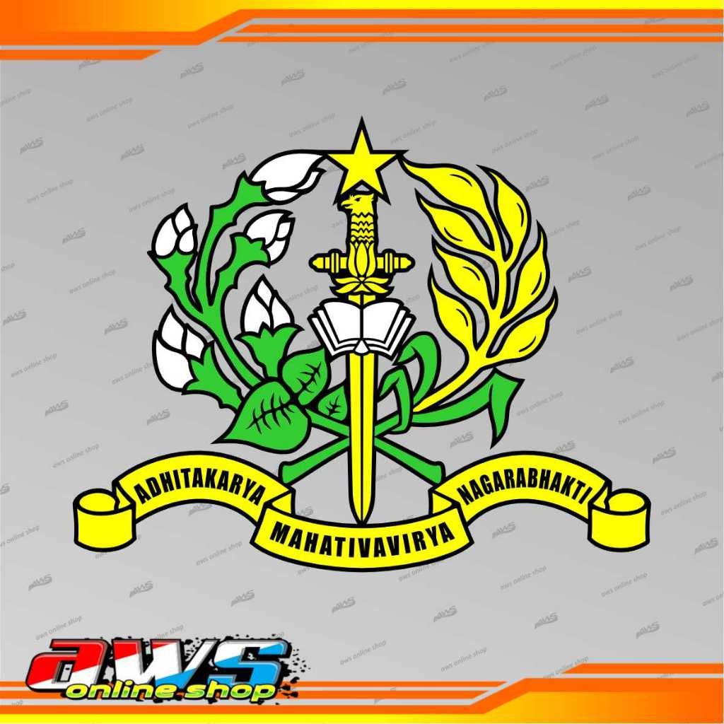 

Sticker Logo AKMIL Timbul Reflektif 5x9 Cm