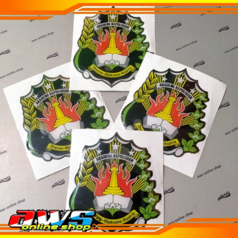 

Sticker Akpol Timbul Cuting Resin Berkualitas