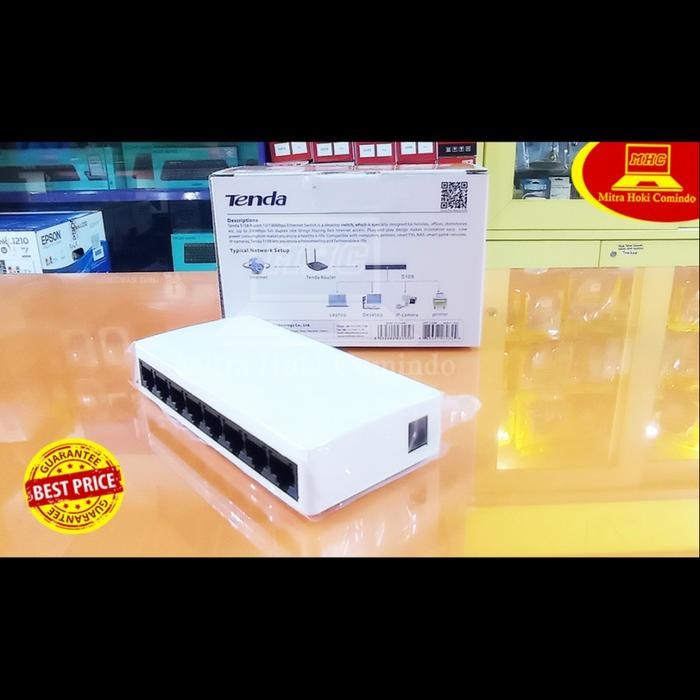 switch hub tenda 8 port S108 OriginalNew