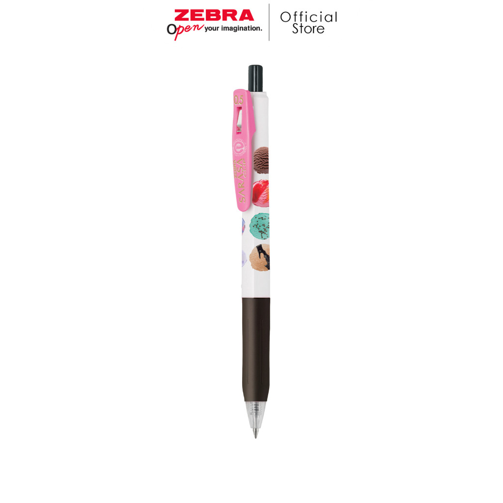 

Zebra Alat Tulis Pulpen Gel Sarasa 0.5mm Limited Edition Ice Cream Series - Satuan