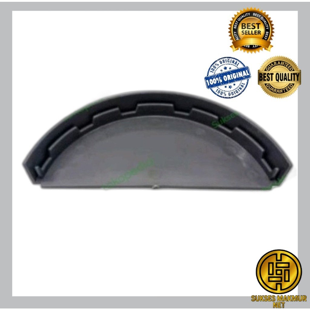 Tutup Talang Air Gutter Cap Bulat 8" inch RG - GT Pvc  Setengah Lingkaran MERK CROSS