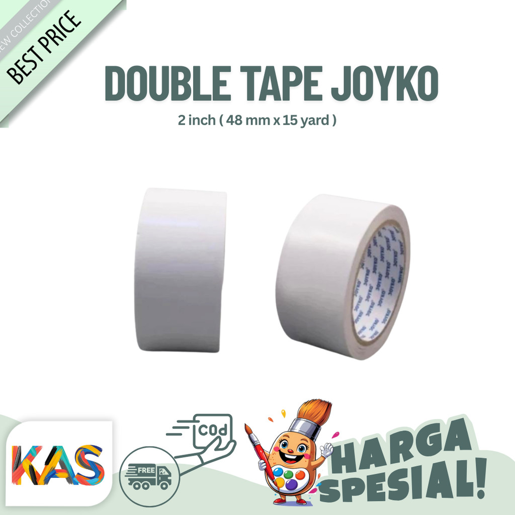 

Double Tape Joyko 2 inch ( 48 mm x 15 yard ) – Satuan