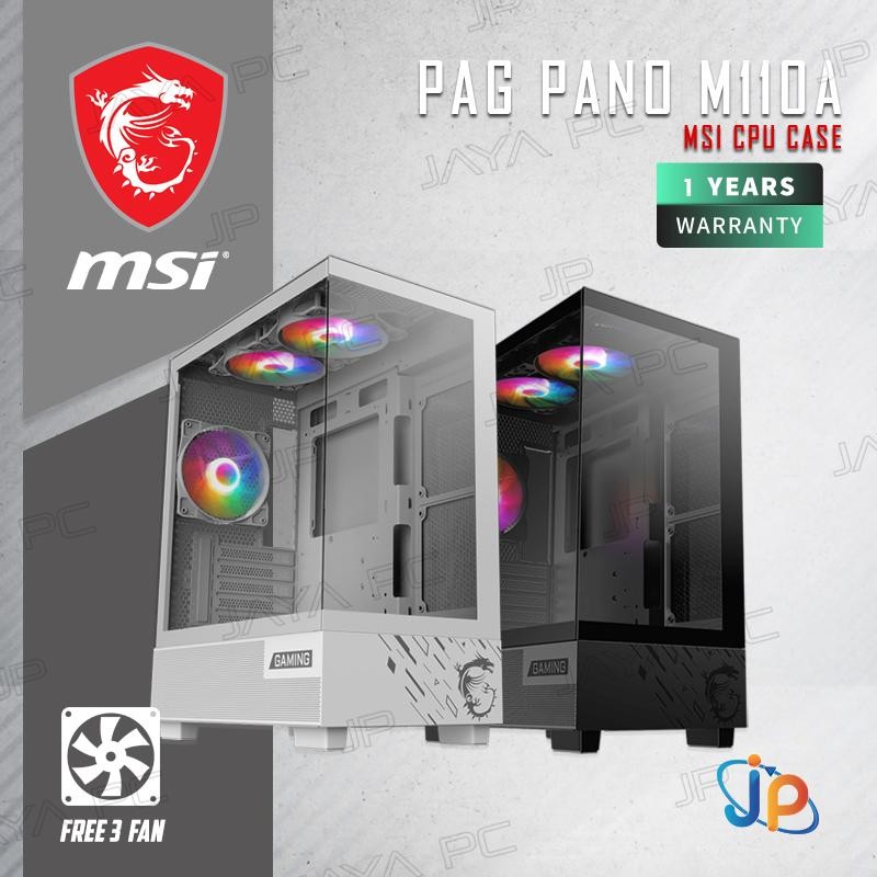 MSI Gaming Case PAG PANO M110A - Acrilyc Glass Casing
