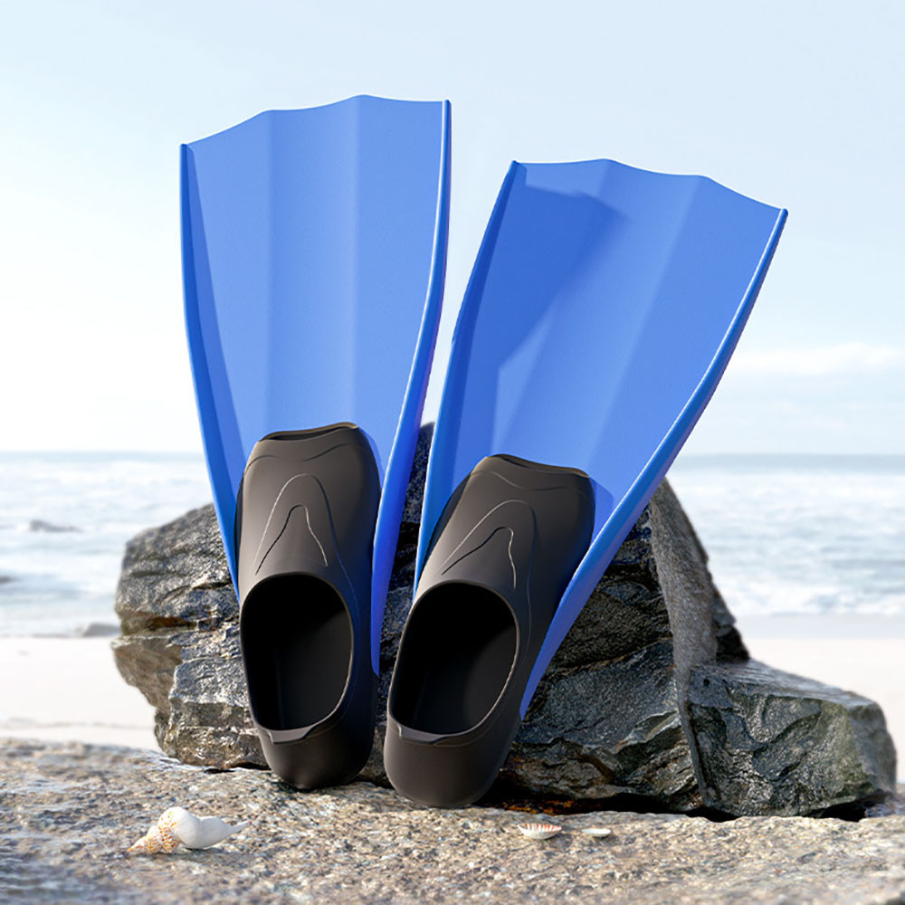 Diving Fins Men Training Mono Full Pocket Swimming Snorkeling Fins Diving Fins Longfin Water Sports 