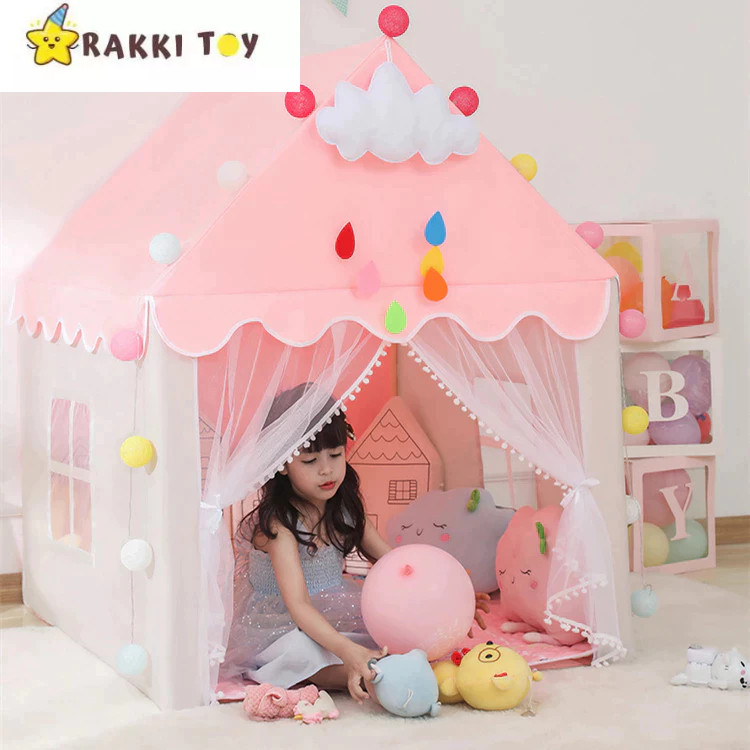 DANGLAPOSHOP  Tenda Princess Ukuran Besar Untuk Anak Perempuan | Tenda Istana Ukuran Besar | Tenda U