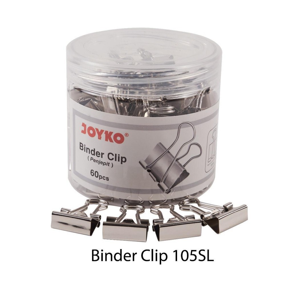 

Binder Clip 105 Silver