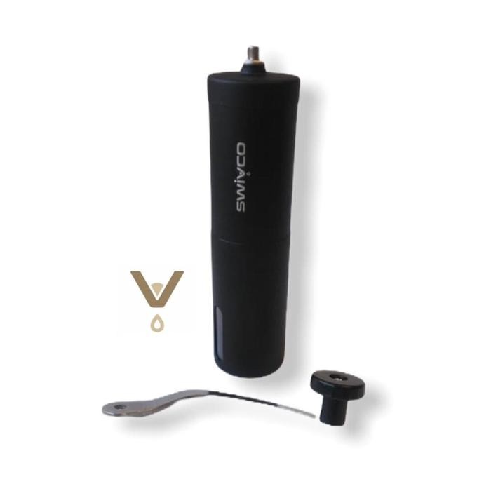 Swivco Manual Coffee Grinder Black Ceramic Burr , SW-5003.