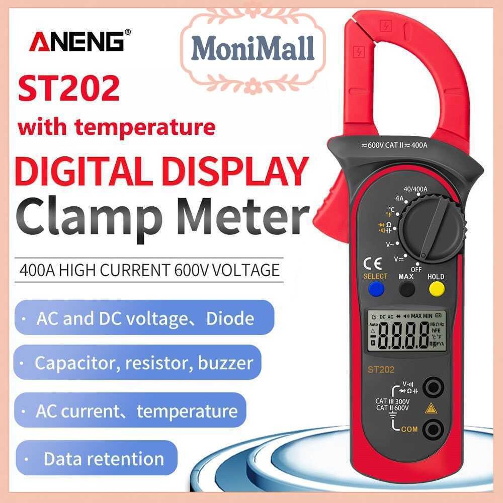 ANENG Digital Multimeter Voltage Tester Temperature - ST202