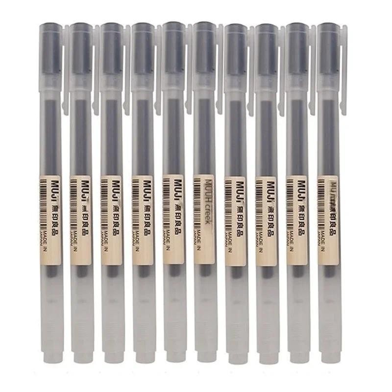 

1/3Pcs/Set Kawaii MUJIs Gel Pen Black/Red/Blue 0.38mm 0.5mm Ink Japan Color Pen Office School Ballpoint Pen Japanese Stationery